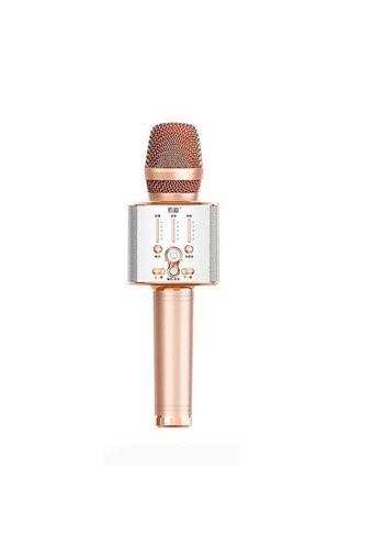 Soaiy MC1 USB AUX Bluetooth Kablosuz El Mikrofonu Mor