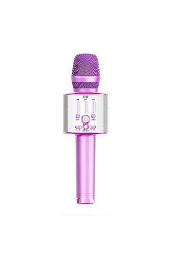 Soaiy MC1 USB AUX Bluetooth Kablosuz El Mikrofonu Mor