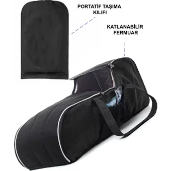 Tangmoda 12 kg Kapasiteli Taşıma Askılı Portbebe Siyah