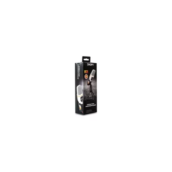 Snopy SN-340M Profesyonel Condenser 3.5 mm Kablolu Yayıncı Oyuncu Masaüstü Mikrofonu Beyaz