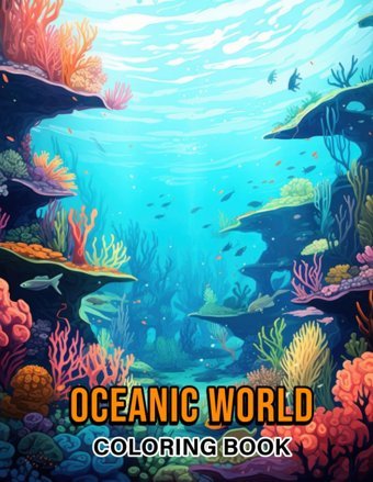 Oceanic World Coloring Bookcelebrate The Enchantment Of The Sea With 30 Captivating Coloring Pages, Offering An Artistic And Reflective Coloring Experience Keeping, Samson Independently Publıshed