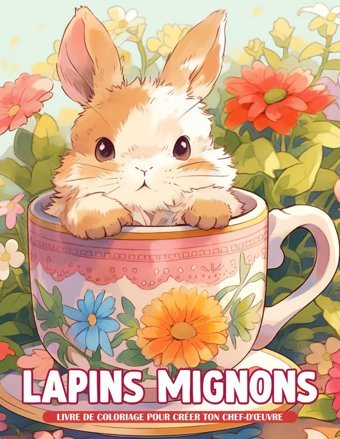 Lapins Mignons Livre De Coloriagedcouvrez D'Adorables Uvres D'Art De Lapin, Parfaites Pour Les Amoureux Des Lapins Et Ceux Qui Recherchent Des Thmes Mignons Et Clins Franco, Davis Independently Publıshed