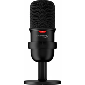 HyperX Solocast Profesyonel Condenser USB Type C Kablolu Yayıncı Oyuncu Masaüstü Mikrofonu Siyah