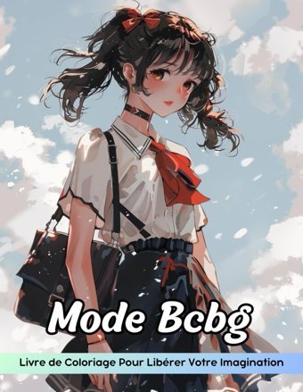 Mode Bcbg Livre De Coloriagecoloriage Mode Preppy, Styles Classiques Et Chic Colorier Ireland, Norine Independently Publıshed