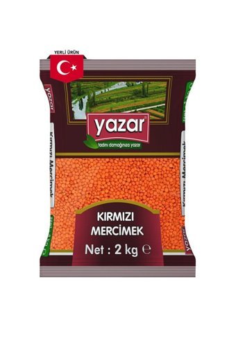 Yazar Kırmızı Mercimek 2 kg
