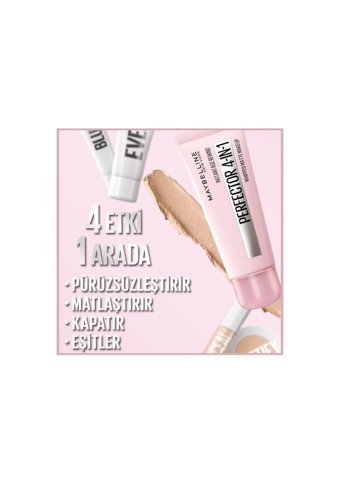 Maybelline New York Perfector 4In1 Light Medium 02 Likit Tüp Fondöten 30 ml