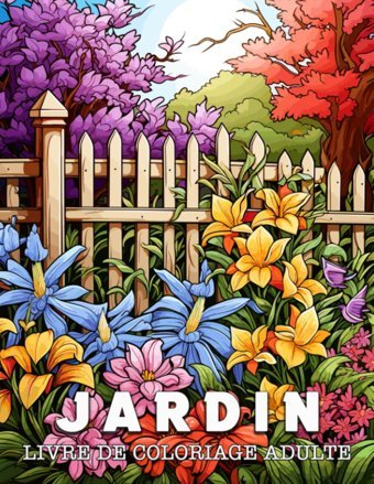 Livre De Coloriage Adulte Jardin50 Motifs Uniques De JardIn Gestion Du Stress Et Relaxation Livre De Coloriage (French Edition) Schöning Fr, Lea Independently Publıshed