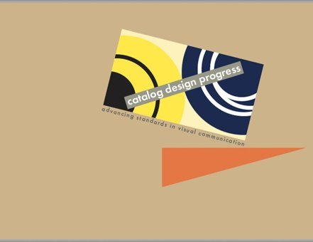 Catalog Design Progress, Facsimile Editionadvancing Standards In Visual Communication Sutnar, Ladislav The Mıt Press