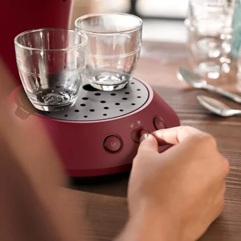 Philips Senseo Original Plus CSA210 Pod 1450 W 0.9 lt Kapasiteli Espresso Kapsül Kahve Makinesi Kırmızı