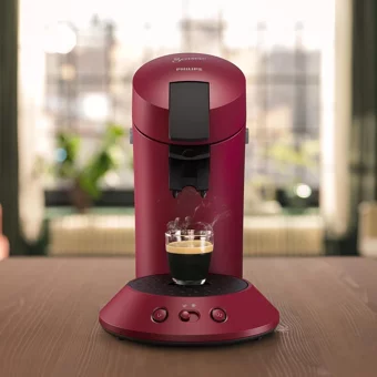 Philips Senseo Original Plus CSA210 Pod 1450 W 0.9 lt Kapasiteli Espresso Kapsül Kahve Makinesi Kırmızı