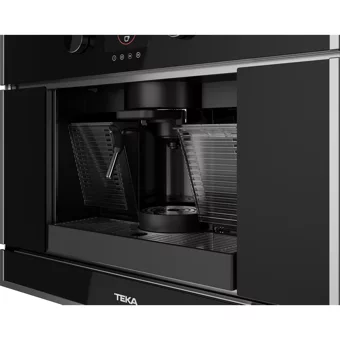 Teka CLC 835 Mc BK-SS 1 lt Kapasiteli Süt Köpürtücülü Espresso Kapsül Kahve Makinesi