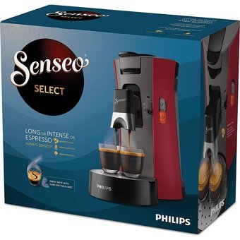 Philips Senseo Select CSA240 / 90 1450 W 0.9 lt Kapasiteli Espresso Kapsül Kahve Makinesi Kırmızı