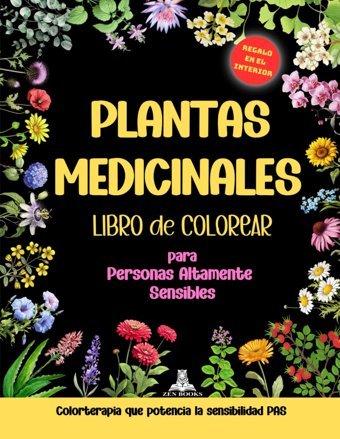 Plantas Medıcınaleslibro De Colorear Para Personas Altamente Sensibles Duarte, Christian Independently Publıshed