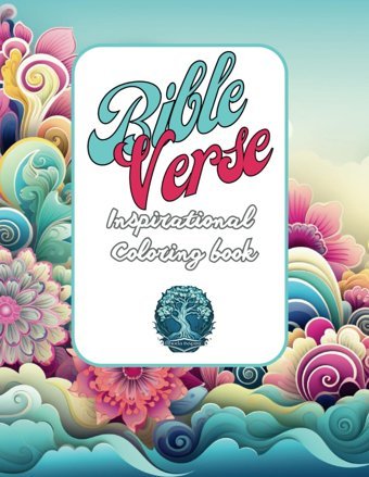 Biblie Verseinspirational Coloring Book For Women, Adults, And Teens Inspire, Rhoda Independently Publıshed