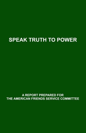 Speak Truth To Powera Quaker Search For An Alternative To Violence Cary, Stephen G. Independently Publıshed