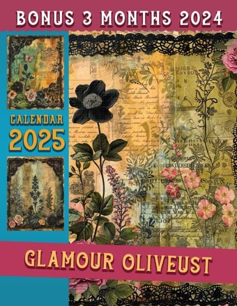 Glamour Oliveust Calendar 2025From Oct 2024 To Dec 2025 With 15 Months And Vintage Luxury Photography For Organizing & Planning| Perfect Gift For Birthday, All Holiday Ramirez, Callum Independently Publıshed