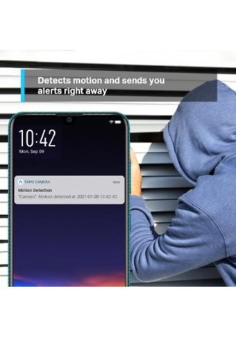 Tp-Link C210 1 Kameralı 360 Derece Dönen Gece Görüşlü IP İç Mekan Kablosuz Güvenlik Kamerası