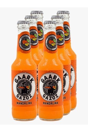 Gaark Mandalinalı Şişe Gazoz 6 Adet 250 ml