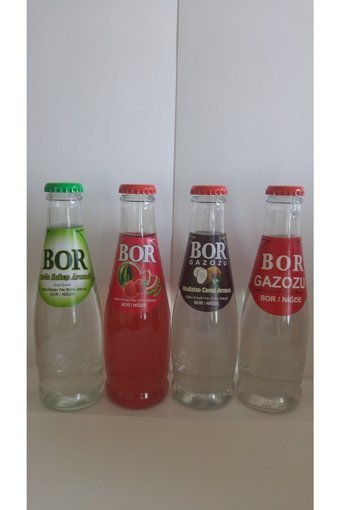 Bor Karma Şişe Gazoz 24 Adet 200 ml