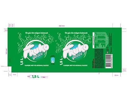 Fruko Karışık Meyveli Pet Gazoz 1.5 lt