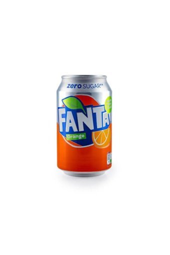 Fanta Zero Sugar Portakallı Kutu Gazoz 330 ml