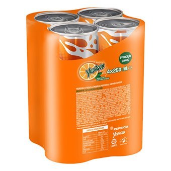 Yedigün Portakallı Kutu Gazoz 4 Adet 250 ml