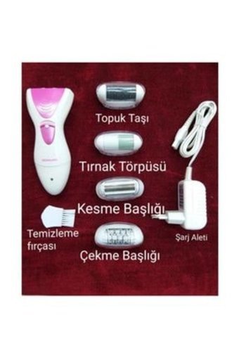 Dearlıng Rf-7006 Koltuk Altı Genital Bölge İçin 3 Başlıklı Lazer Epilasyon Aleti