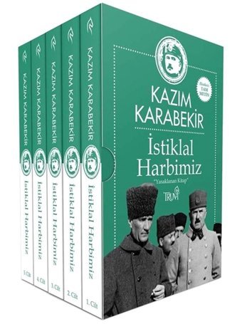 İstiklal Harbimiz (5 Cilt Takım Kutulu)Yasaklanan Kitap Kazım Karabekir Truva Yayınları