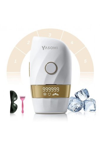 Yasomi TM003 999999 Atımlı Yüz Tüm Vücut İçin Tek Başlıklı Buzlu Lazer Epilasyon Aleti