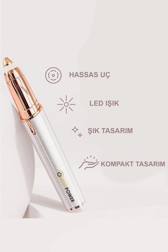 Dempower Dp-63 Yüz İçin Çift Başlıklı Lazer Epilasyon Aleti