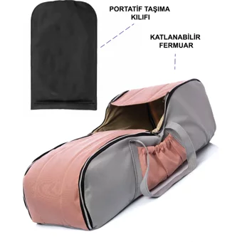Tangmoda 12 kg Kapasiteli Taşıma Askılı Portbebe Pembe