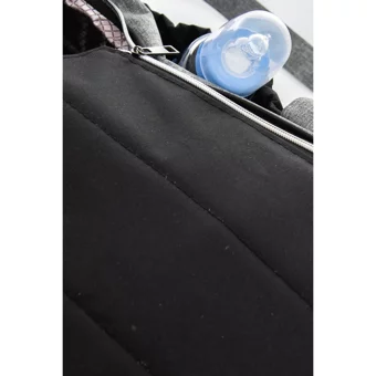 Tangmoda 12 kg Kapasiteli Taşıma Askılı Puset Gümüş Siyah