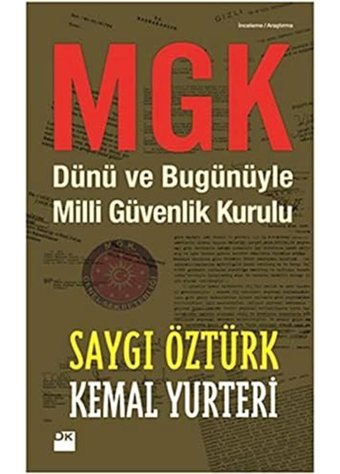 Mgk Dünü Ve Bugünüyle Milli Güvenlik Kurulu Saygı Öztürk Doğan Kitapçılık