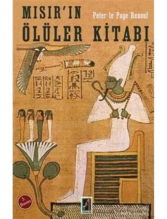 Mısır'In Ölüler Kitabı Peter Le Page Renouf Onbir Yayınları