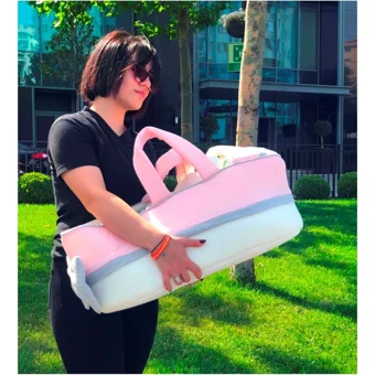 Sema Bebe Taşıma Askılı Portbebe Pembe