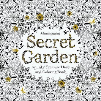 Secret Gardenan Inky Treasure Hunt And Colouring Book Laurence King Publishing