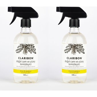 Claribon Limon Okaliptus Kokulu Cam Temizleyici Sprey 2x500 ml