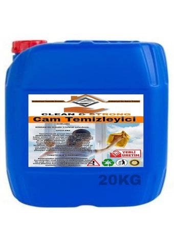 Clean & Strong Cam Temizleyici Sıvı 20 kg