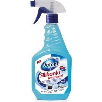Vatan Silikonlu Cam Temizleyici Sprey 750 ml