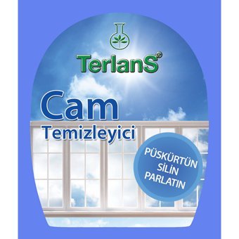 Terlans Cam Temizleyici Sprey 2x500 ml