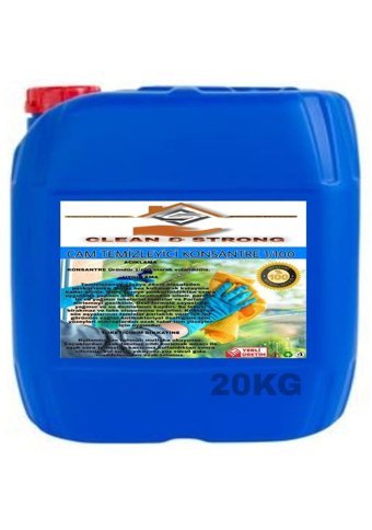 Clean & Strong Konsantre Cam Temizleyici Sıvı 20 kg
