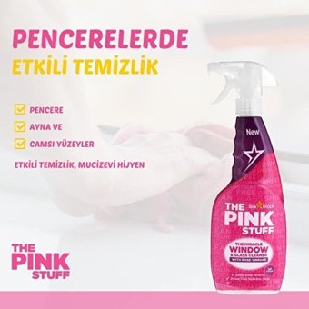 Mucizevi Vinegar Cam Temizleyici Sprey 750 ml