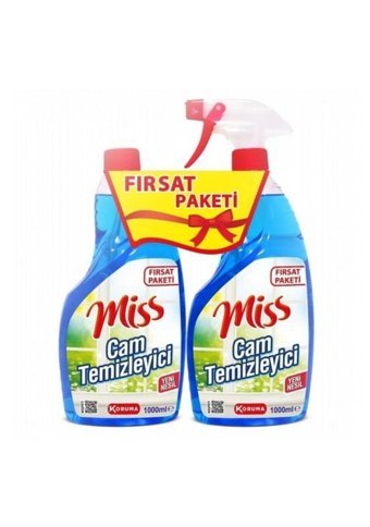 Miss Cam Temizleyici Sprey 2x1 lt