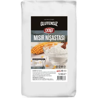 Dola Glutensiz Mısır Nişastası 5 kg