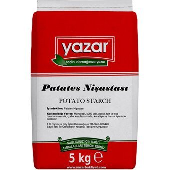 Yazar Patates Nişastası 5 kg