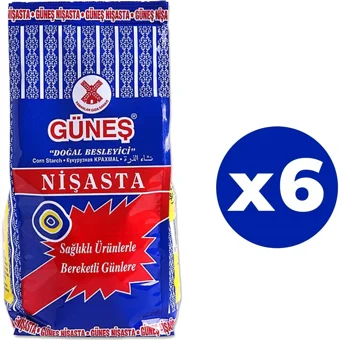 Güneş Mısır Nişastası 6x400 gr