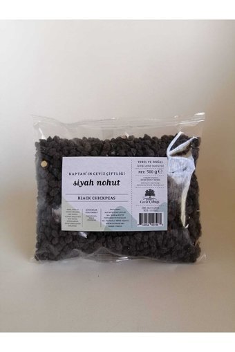 Kaptan`In Ceviz Çiftliği Yerli Siyah Nohut 500 gr