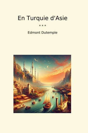 En Turquie D'Asie (Classic Books) Edmont Dutemple Lettel Books