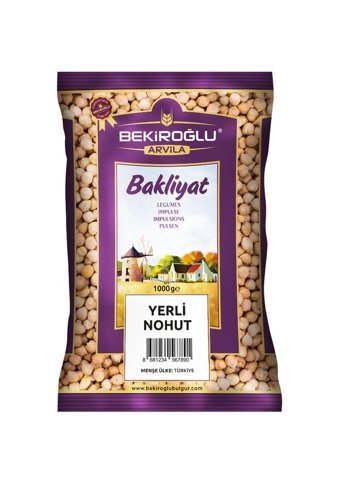 Bekiroğlu Arvila Yerli Nohut 1 kg