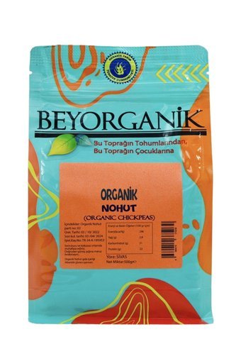 Beyorganik Organik Nohut 500 gr